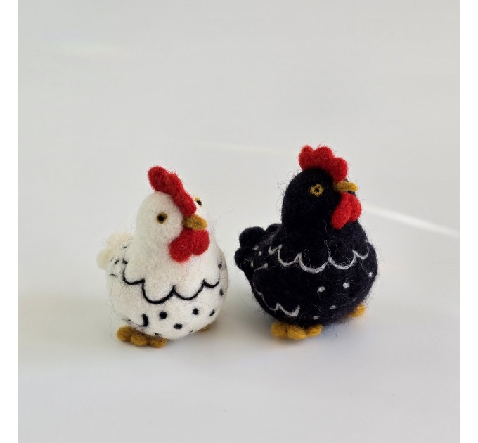 Chicken with ornaments air vent clip