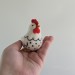 Chicken with ornaments air vent clip