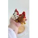 Chickens with legs air vent clip