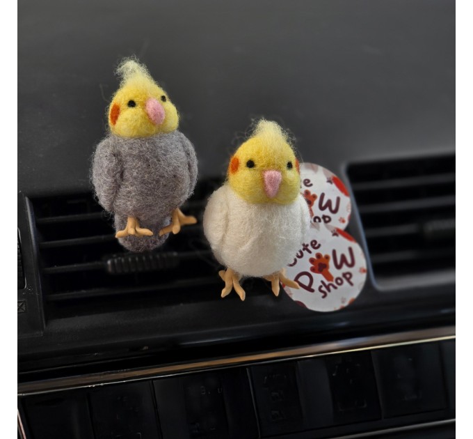 Cockatiel parrots Air Vent Clip
