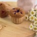 Cupcake with jam air vent clip