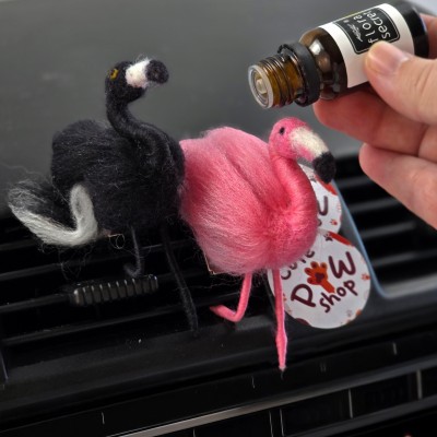 Flamingo Air Vent Clip Flamingo Air Vent Clip