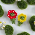 Froggy flower Air Vent Clip