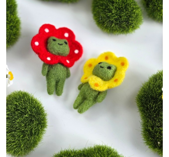 Froggy flower Air Vent Clip