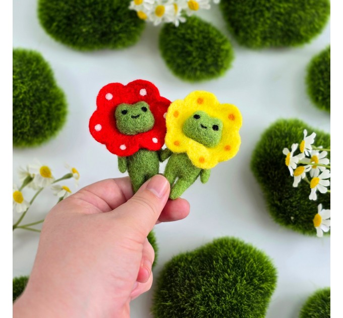 Froggy flower Air Vent Clip