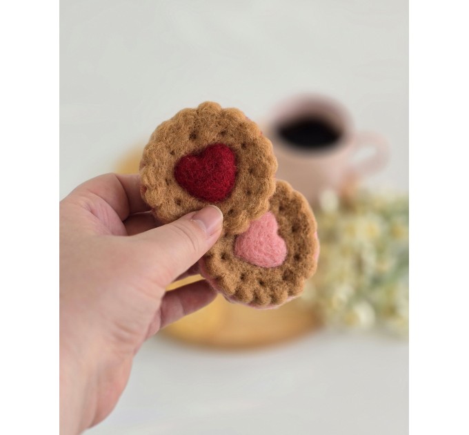 Heart filled cookie air vent clip