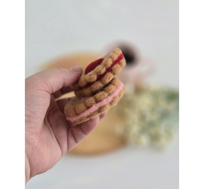 Heart filled cookie air vent clip