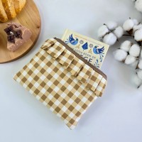 Coffee Checkered E-Reader Sleeve
