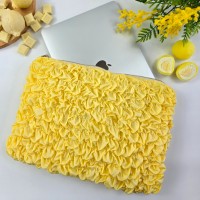 Puffy Butter Yellow Laptop Sleeve