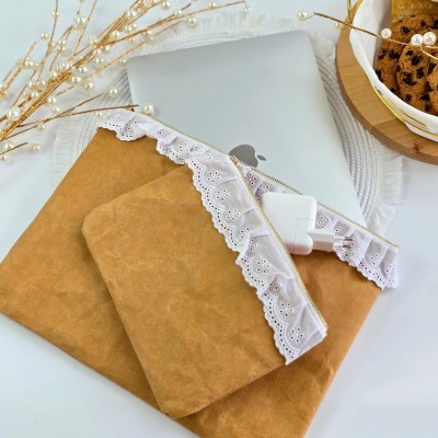 Strawberry Jam Kraft Laptop sleeves