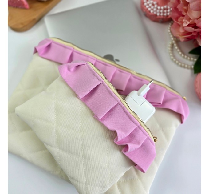 Preppy ice cream Laptop sleeve