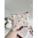 Cherry print laptop sleeve with ruffles