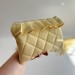 Butter yellow E-reader sleeve with ruffles