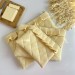 Butter yellow E-reader sleeve with ruffles