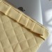 Butter yellow ruffle laptop sleeve