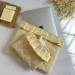 Butter yellow ruffle laptop sleeve