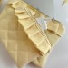 Butter yellow ruffle tablet sleeve