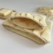 Butter yellow ruffle tablet sleeve