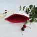 E-reader sleeve with cherries and ruffles