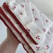 Tablet sleeve with cherries and ruffles