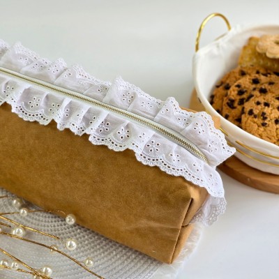 Large Kraft strawberry jam bag