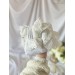 Large lace rococo cosmetic bag