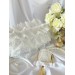 Large lace rococo cosmetic bag