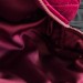 Medium Burgundy Goth Cosmetic Bag