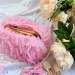 Medium Pink Dollette Cosmetic Bag 