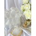 Medium lace rococo cosmetic bag