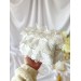 Medium lace rococo cosmetic bag