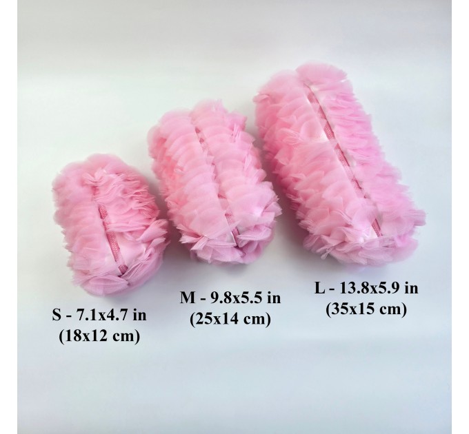 Small Pink Dollette Cosmetic Bag 