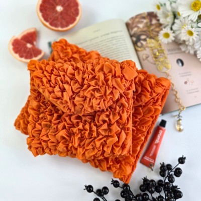 Grapefruit Orange Book Sleeve with magnetic closure
