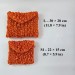 Grapefruit Orange Book Sleeve with magnetic closure