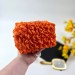 Small Grapefruit Orange Cosmetic Bag