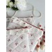Cherry print tablet sleeve with ruffles