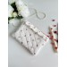 Cherry print tablet sleeve with ruffles