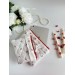 Cherry print tablet sleeve with ruffles