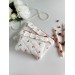Cherry print tablet sleeve with ruffles