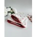 Cherry print tablet sleeve with ruffles
